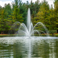 5Hp Double Arch Geyser  LakeSeries Fountain