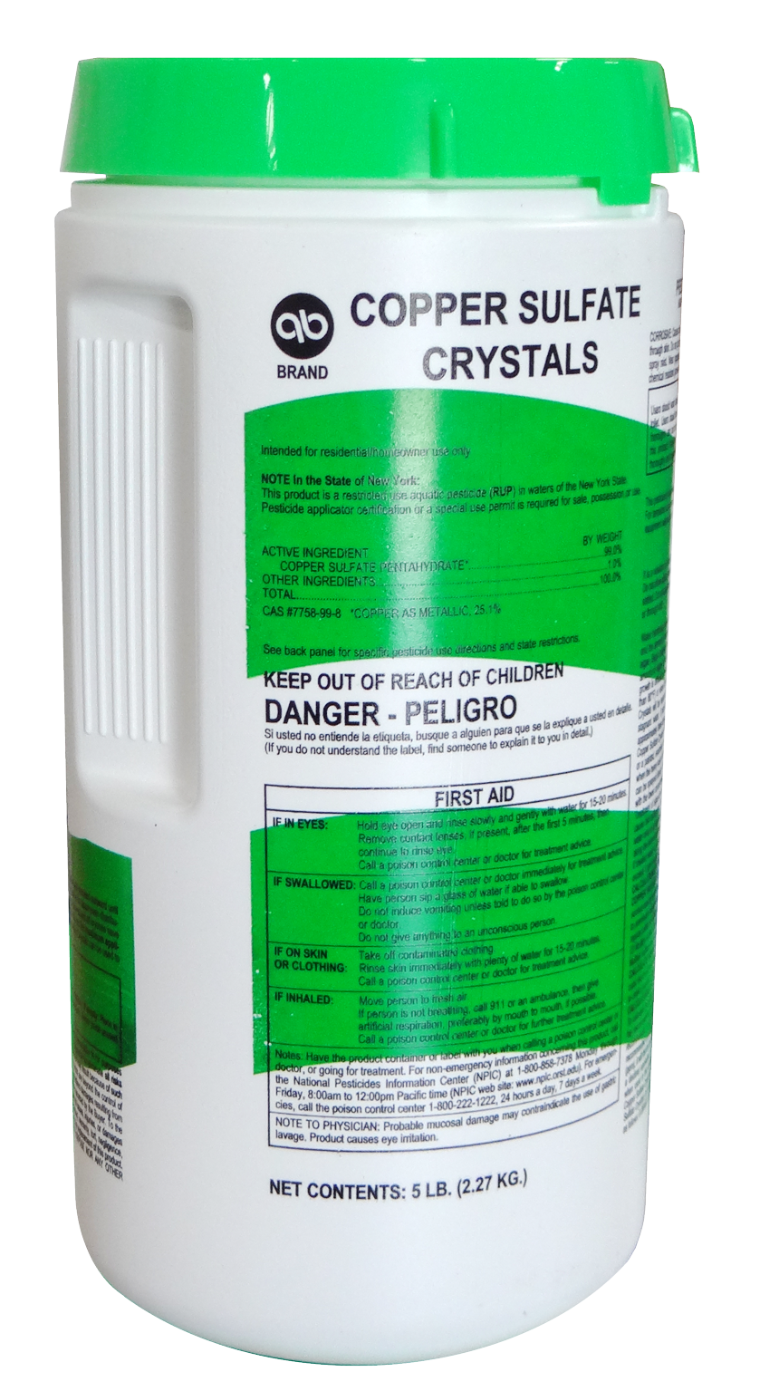 Copper Sulfate Granular 5 lbs. 