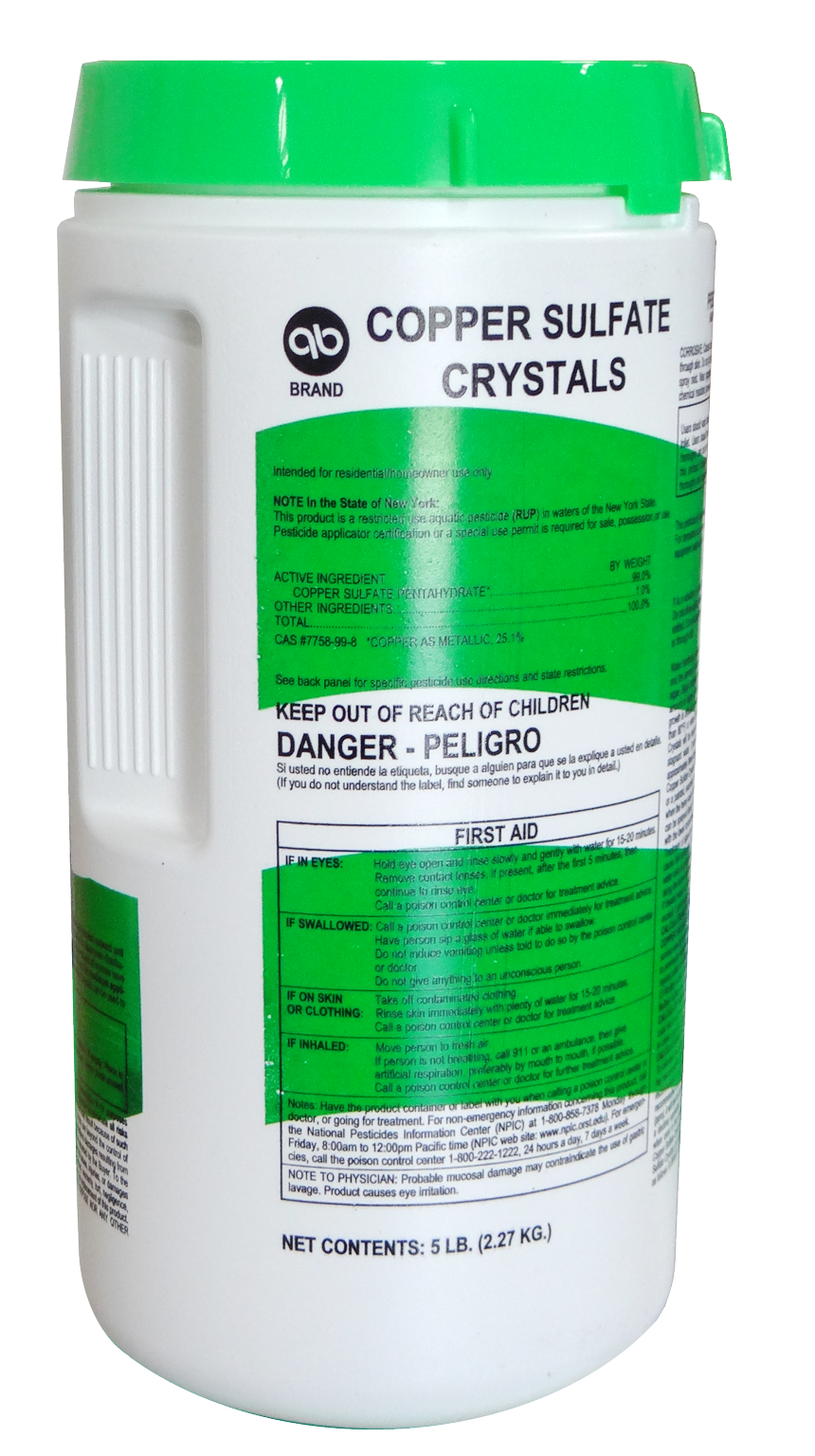 copper sulfate aquatic herbicide Copper Sulfate Granular
