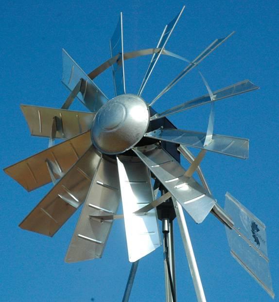 Galvanized Deluxe Windmill Aerator